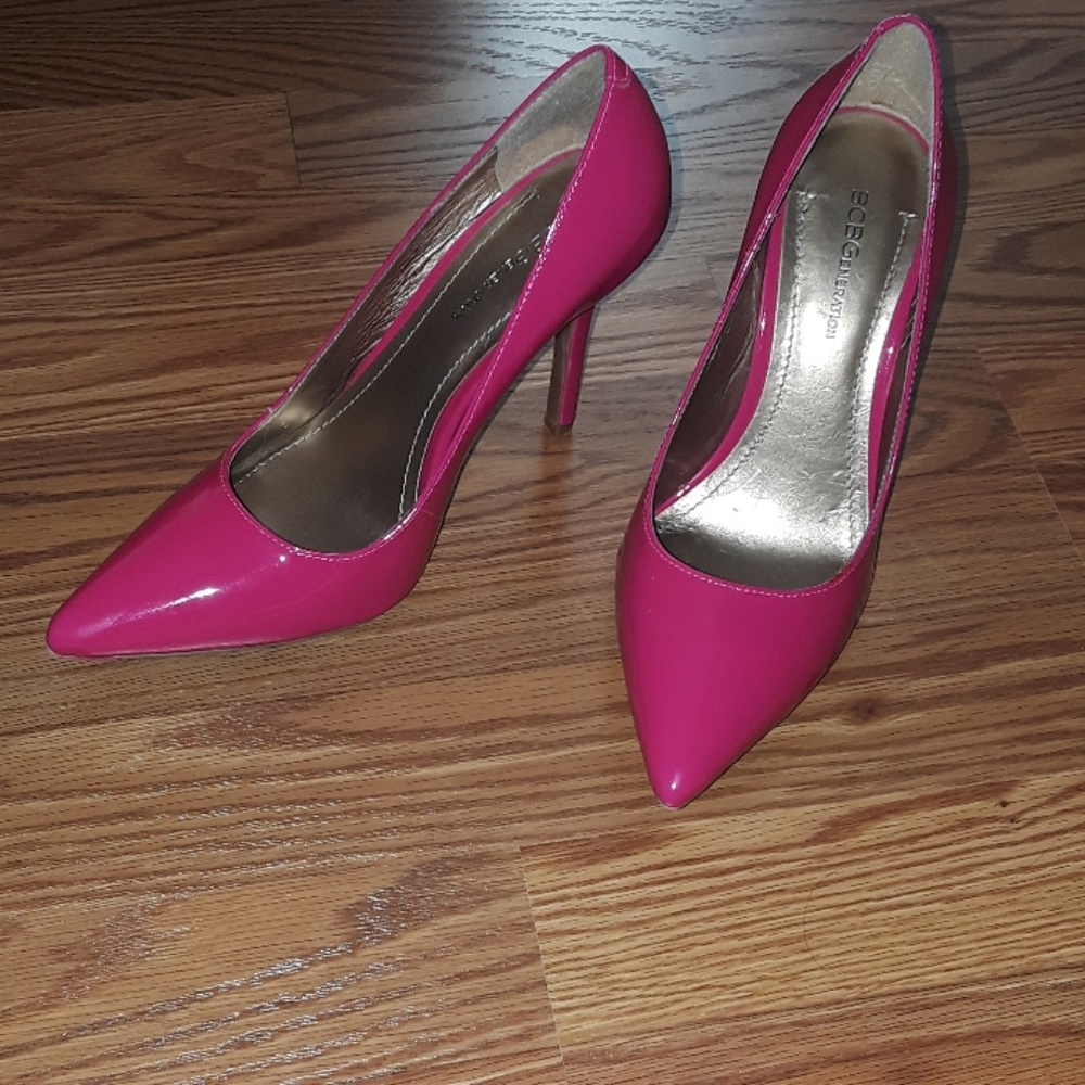 Bcbg pink heels size 7.5